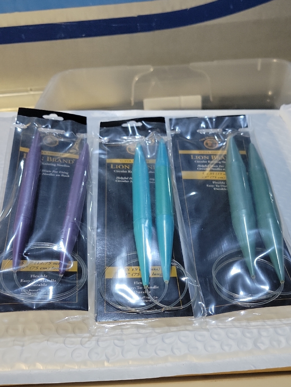 Lion Brand Circular Knitting Needles (7 Pair)